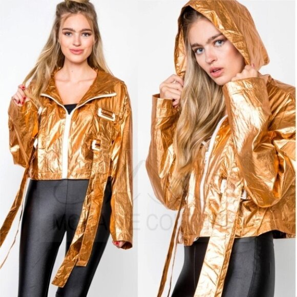 METALLIC FOIL JACKET - Picture 3 of 7